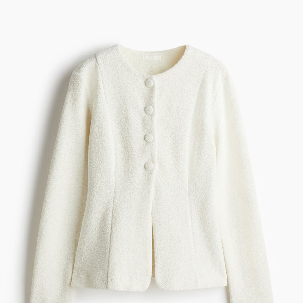 NEW H&M long sleeve cardigan with defined waist